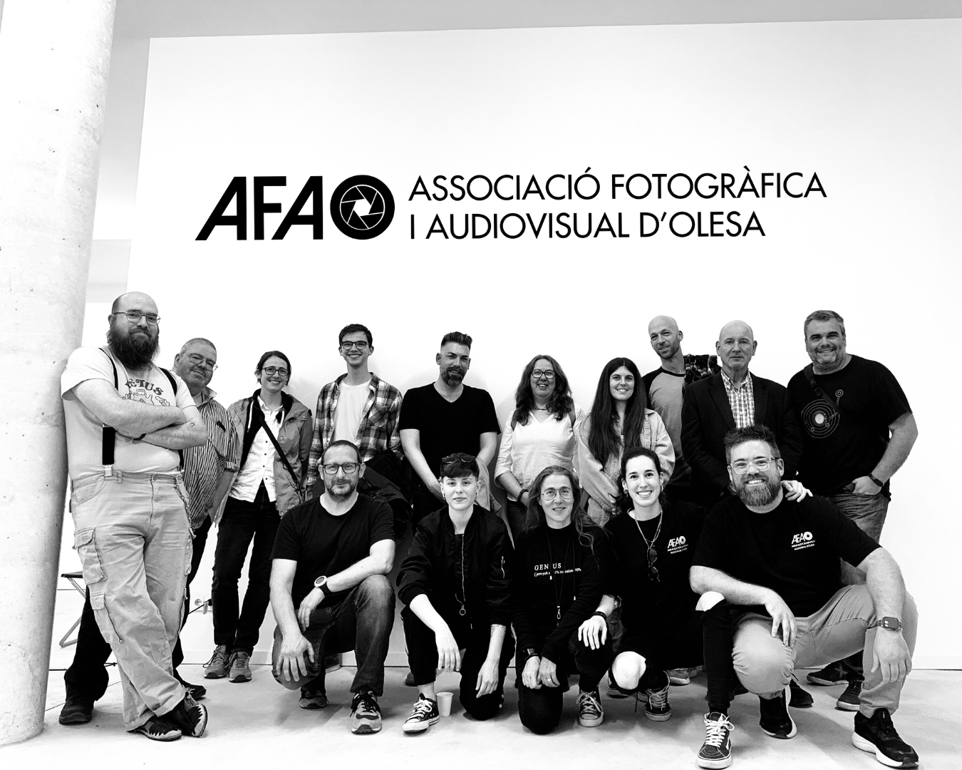 Comunitat AFAO reunida a Olesa de Montserrat